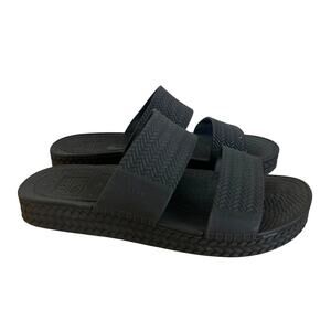 Reef Women's Water Vista Slide Sandal – Black - Size 11